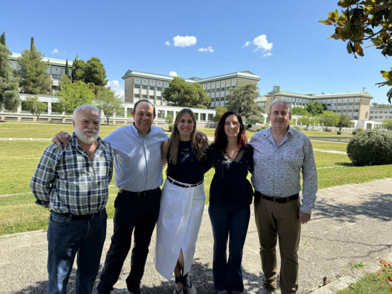 Fotografía del equipo de la Universidad de Córdoba que ha liderado la investigación.