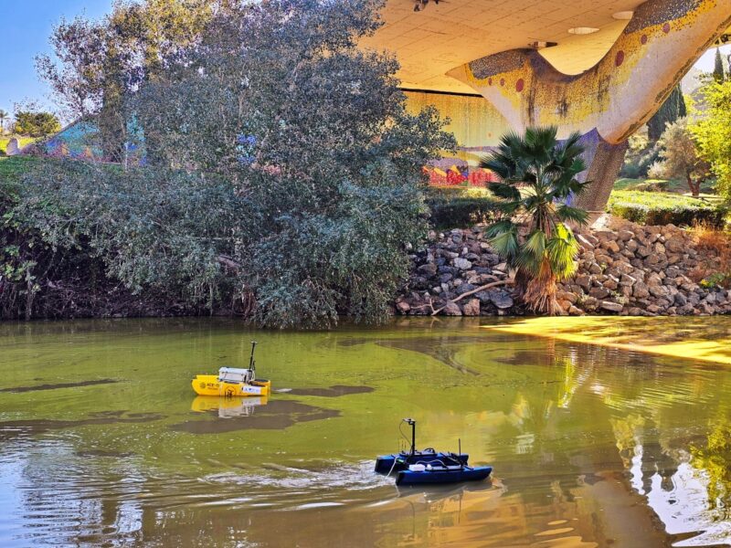 drones IA ríos y lagos